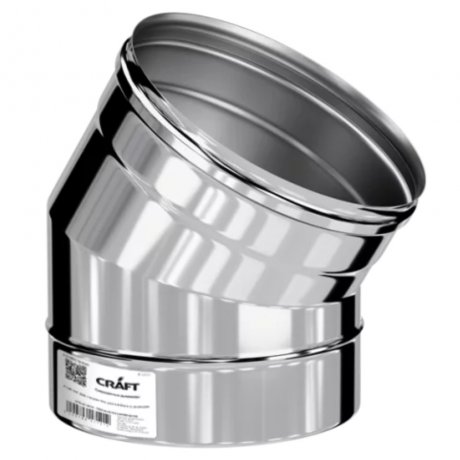 Колено 30°, моно, AISI 316, «CRAFT»