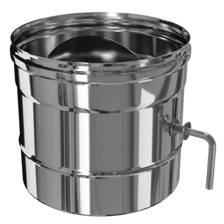 Шиберная заслонка, моно, AISI 316, «CRAFT»