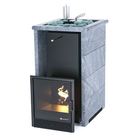 «Сочи» в трехстороннем кожухе из талькохлорита с открытым верхом, от 12 до 22 кубов «ИзиСтим»