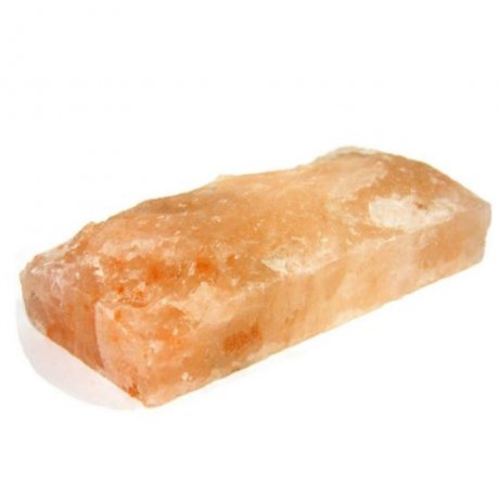 Кирпич соляной, сторона натуральная «Огненный камень»