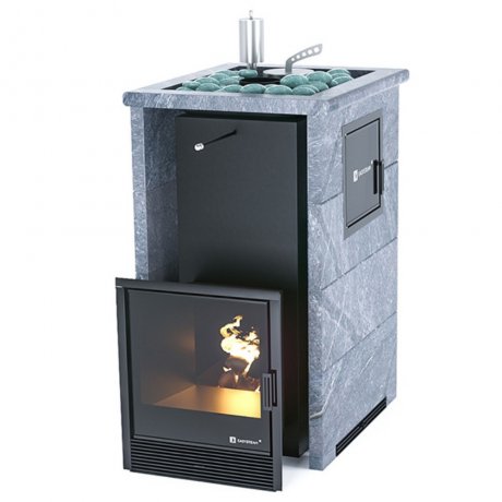 «Сочи-М2» в трехстороннем кожухе из талькохлорита с открытым верхом, от 12 до 22 кубов «ИзиСтим»